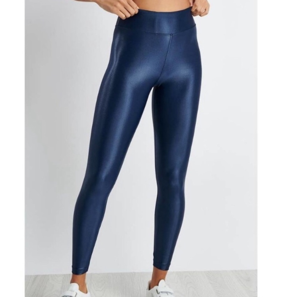 Koral Lustrous High Rise Midnight Blue Leggings